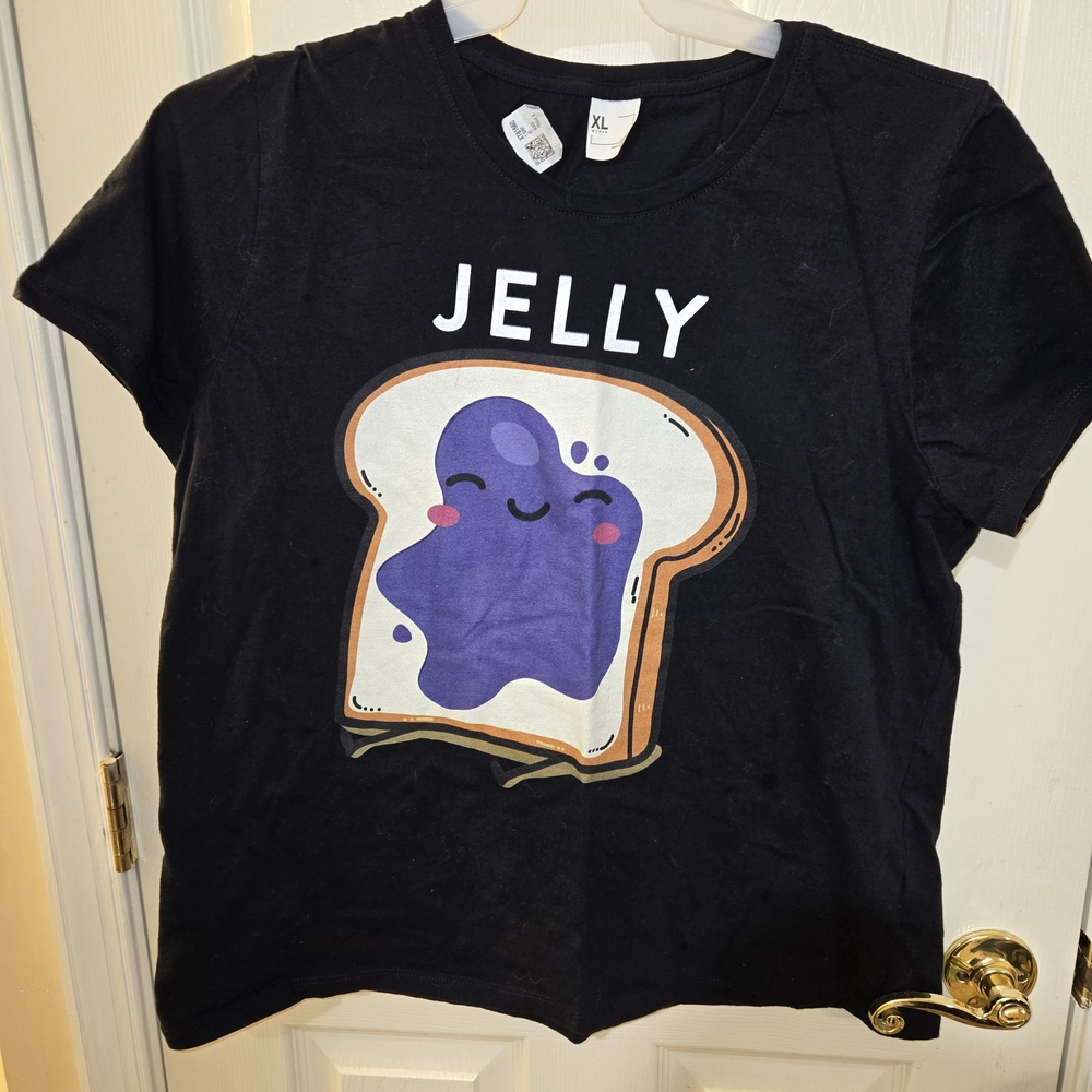 Black Jelly Graphic Kids T-Shirt
